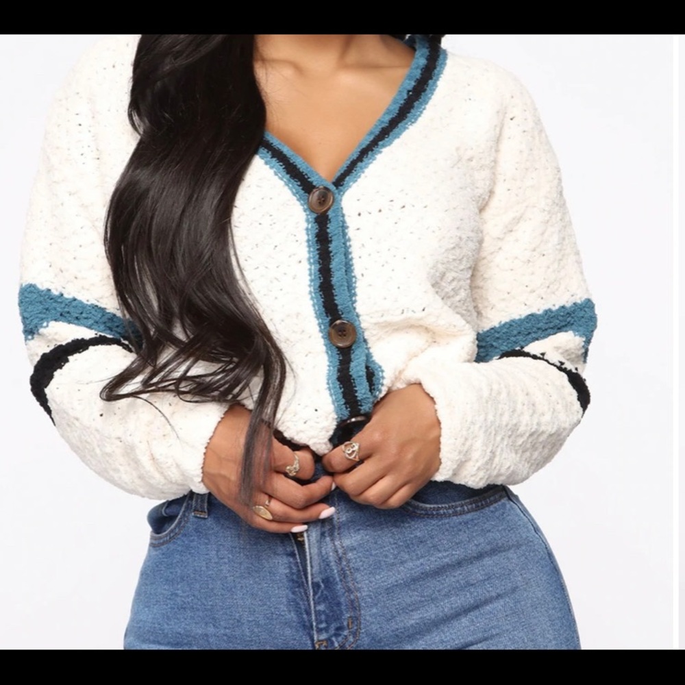 Crop sweater